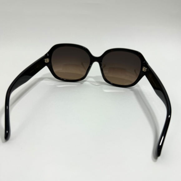 MCM 58mm Havana Brown Logo Square Designer Sunglasses with Case MCM619SA - Picture 5 of 11